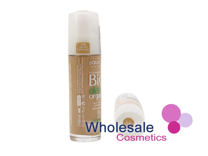 7 x Bourjois Bio Detox Organic Foundation - 56 LIGHT BRONZE