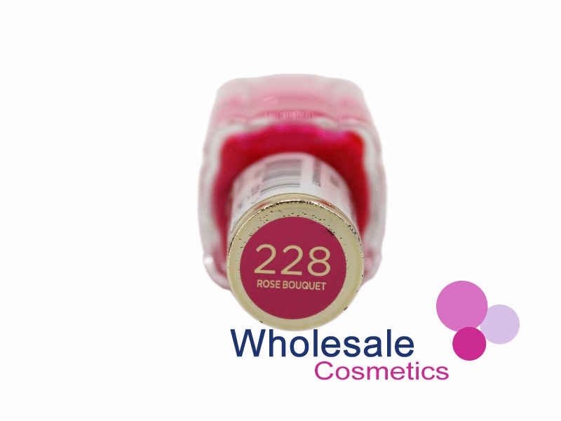 6 x L'Oreal Color Riche Nail Polish - 228 ROSE BOUQUET
