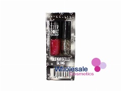 3 x Maybelline Colorshow Duo Nail Polish - SLEIGH BELLS BLING