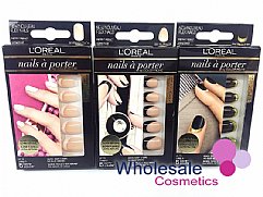 12 x L'Oreal Nails A Porter False Nails - ASSORTED