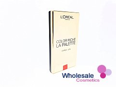 7 x L'Oreal Color Riche La Palette Gold Case Lips - RED