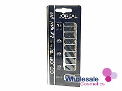 9 x L'Oreal Color Riche Le Nail Art Stickers - 009 POUDRE D'OR