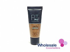 6 x Maybelline Fit Me Matte & Poreless Liquid Foundation - 352 TRUFFLE