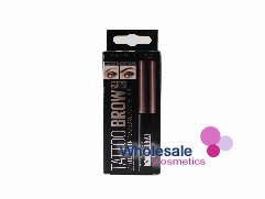 3 x Maybelline Tattoo Brow Longlasting Peel Off Gel Tint - DARK BROWN