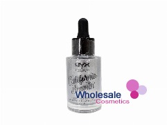 6 x NYX Professional Makeup California Beamin Face & Body Liquid Highlighter - 01 BOMBSHELL