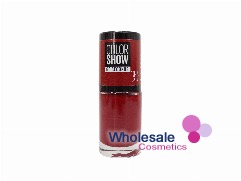 8 x Maybelline Colorshow 60 Seconds Nail Polish NO BARCODE - 353 RED