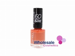 9 x Rimmel 60 Seconds Super Shine Nail Polish - 411 A LIL CHEEKY