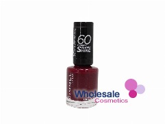 9 x Rimmel 60 Seconds Super Shine Nail Polish - 340 BERRIES AND CREAM