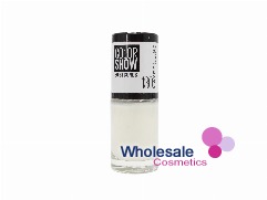8 x Maybelline Colorshow 60 Seconds Nail Polish - 130 WINTER BABY