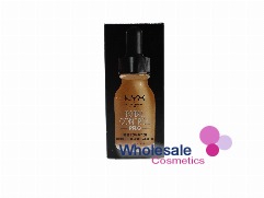 6 x NYX Total Control Drop Pro Foundation - NUTMEG