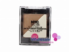 7 x NYC Smooth and Natural Matte Powder Foundation - 733U METRO TAN