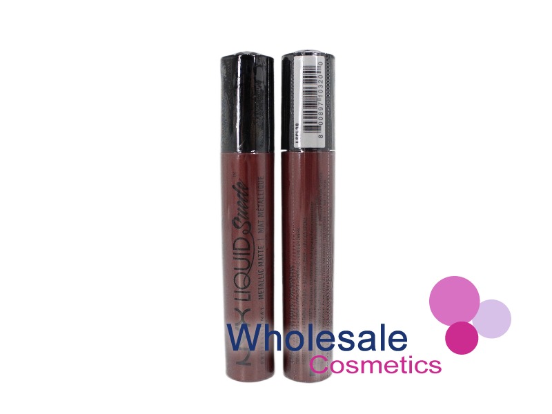 9 x NYX Liquid Suede Metallic Matte Lipstick - 39 MODERN MAVEN