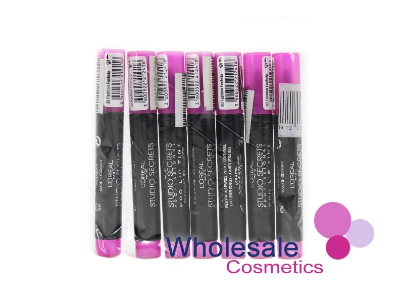 7 x L'Oreal Studio Secrets Pro Lip Tint - 30 FASHION FUCHSIA