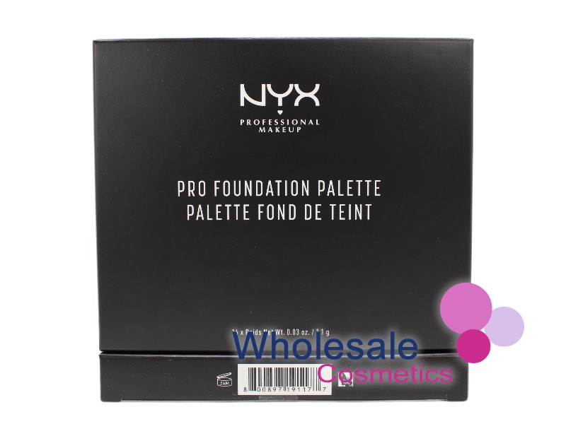 6 x NYX Professional Makeup Pro Foundation Palette