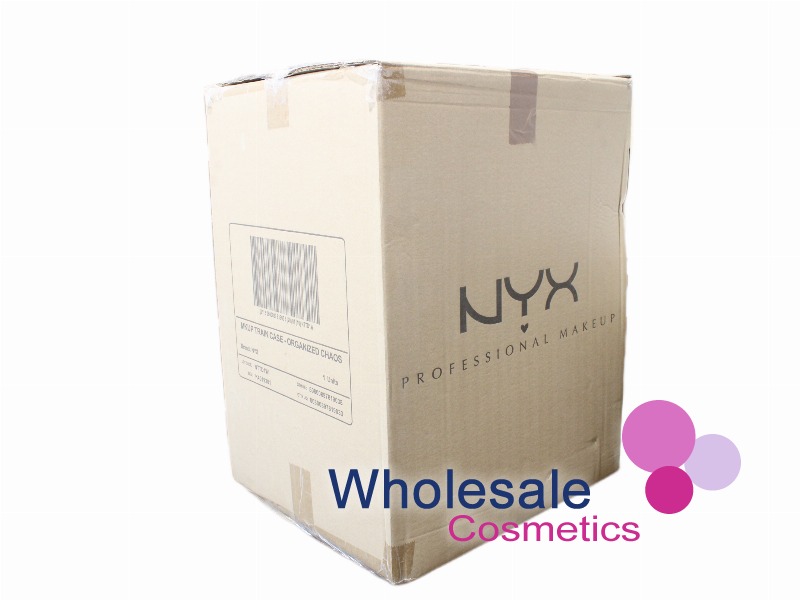 1 x NYX Professional Makeup Artist Trolley Case Roller Cosmetic Box - ORGANIZED CHAOS