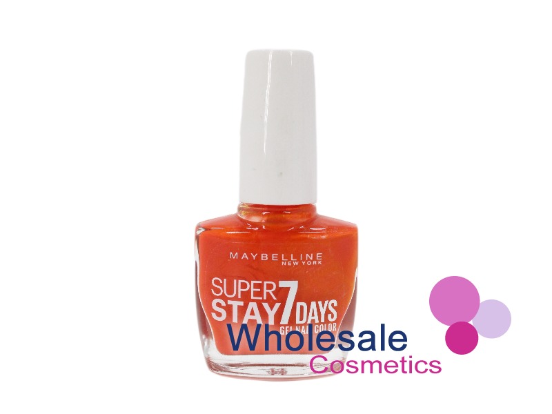 1 x Maybelline Superstay 7 Days Gel Nail Colour - 918 SPICY NECTAR