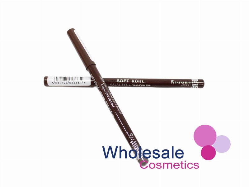 12 x Rimmel Soft Khol Kajal Eye Pencil - 011 SABLE BROWN