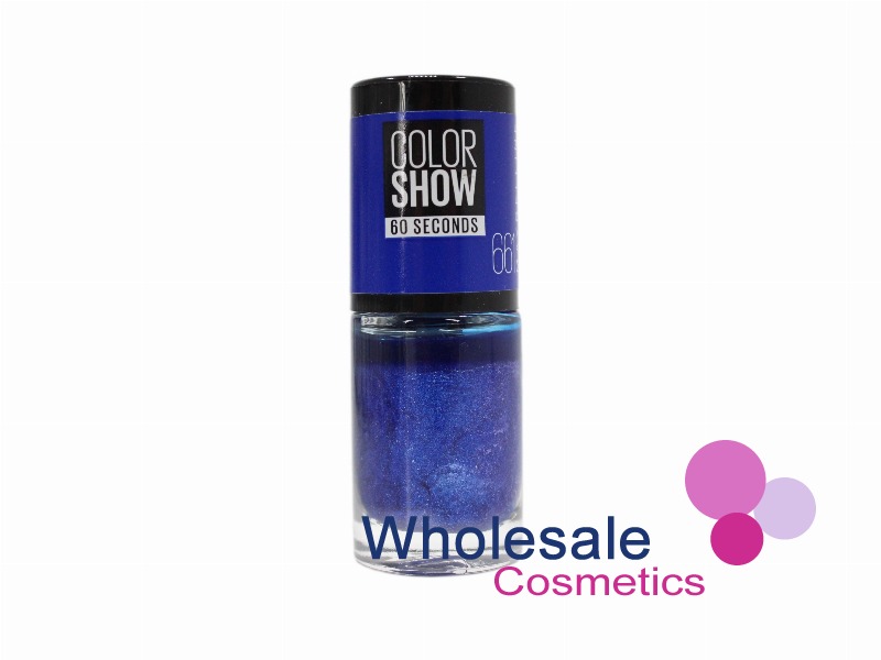 8 x Maybelline Colorshow 60 Seconds Nail Polish - 661 OCEAN BLUE