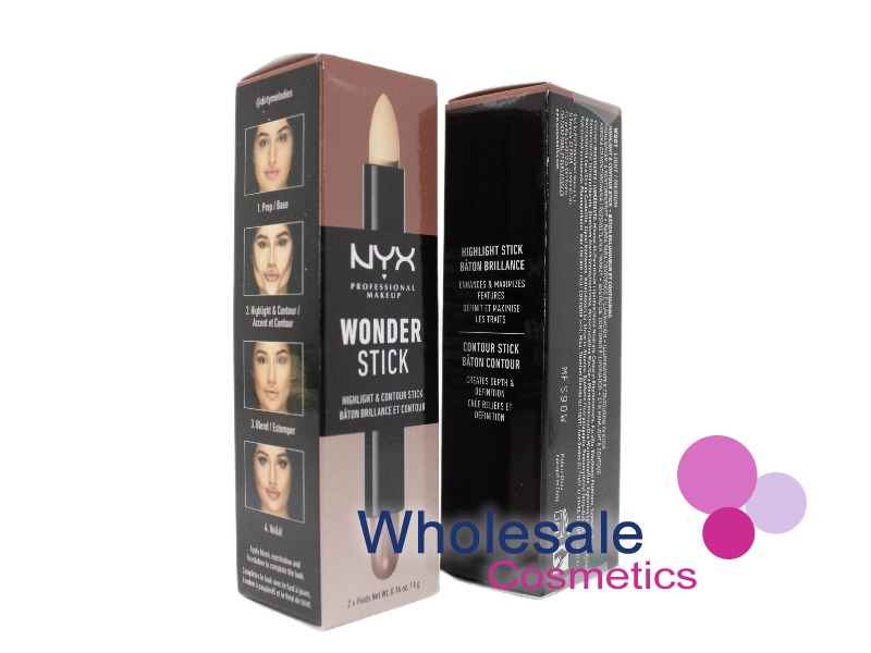 6 x NYX Professional Makeup Wonder Stick Highlight & Contour - 01 LIGHT/MEDIUM