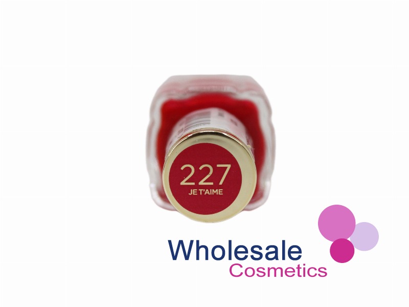 6 x L'Oreal Color Riche Nail Polish - 227 JET'AIME