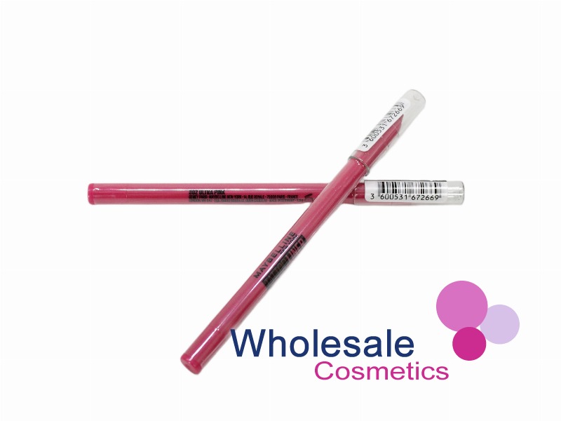 12 x Maybelline Tattoo Liner Gel Pencil - 302 ULTRA PINK