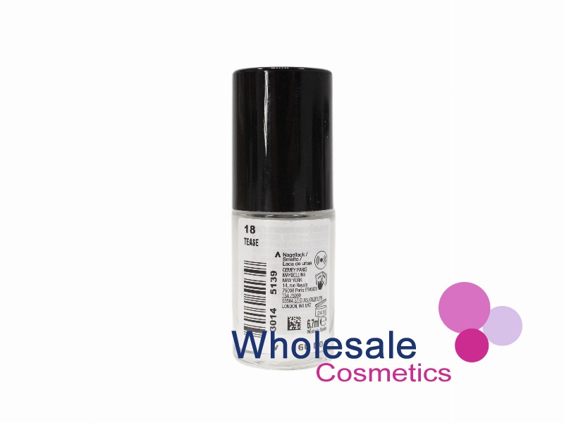 8 x Maybelline Fast Gel Nail Polish - 18 TEASE