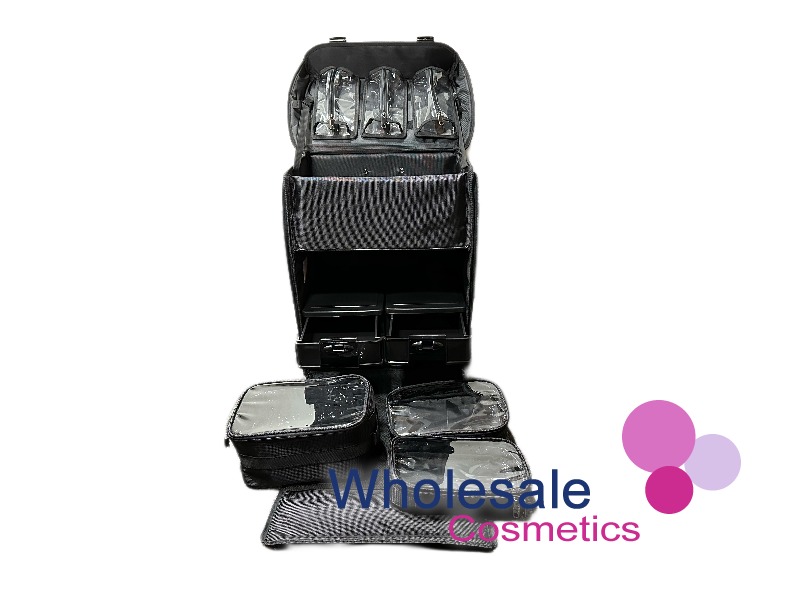 1 x NYX Professional Makeup Artist Trolley Case Roller Cosmetic Box - ORGANIZED CHAOS