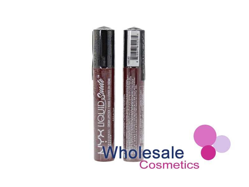 9 x NYX Liquid Suede Metallic Matte Lipstick - 03 BELLA