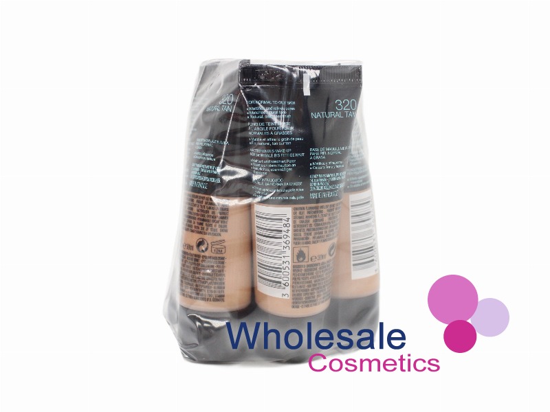 6 x Maybelline Fit Me Matte & Poreless Liquid Foundation - 320 NATURAL TAN