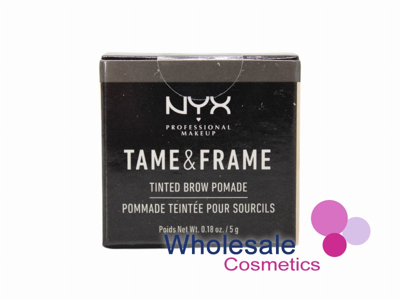 8 x NYX Professional Makeup Tame & Frame Tinted Brow Pomade - TFBP05 BLACK
