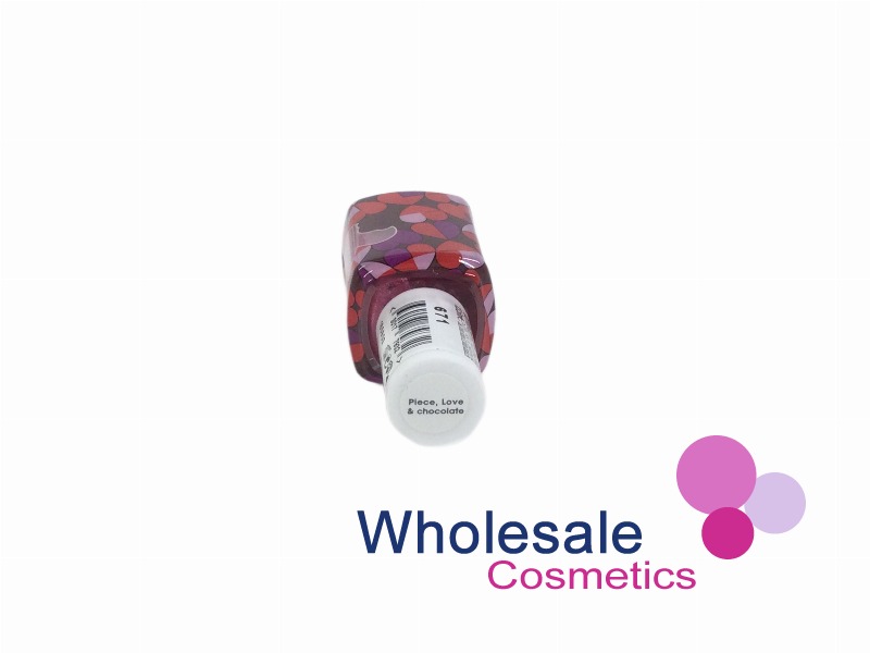 6 x Essie Nail Polish - 671 PEACE LOVE & CHOCOLATE