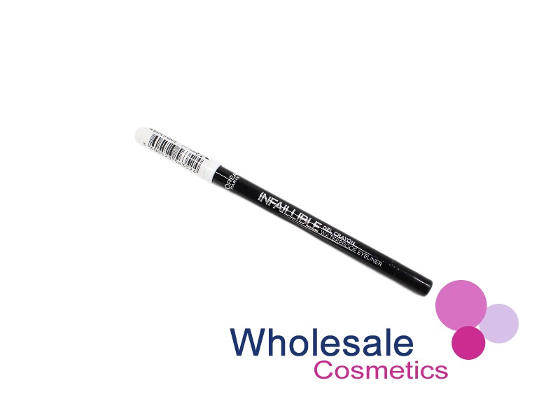 12 x L'Oreal Infaillible 24HR Waterproof Gel Crayon - 14 WHITE IS WHITE