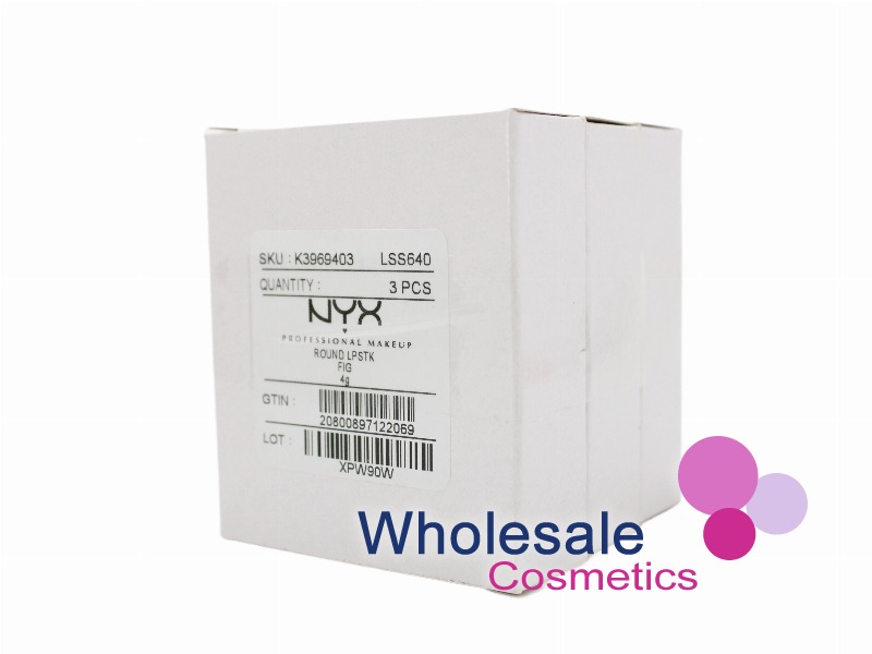 8 x NYX Professional Makeup Round Lipstick - 640 FIG