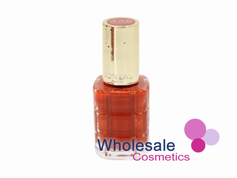 6 x L'Oreal Color Riche Nail Polish - 446 ROUGE OPERA