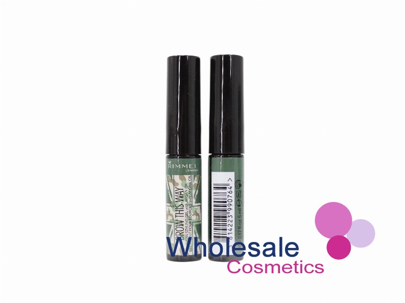 12 x Rimmel London Brow This Way Brow Styling Gel - 004 CLEAR (Green Case)