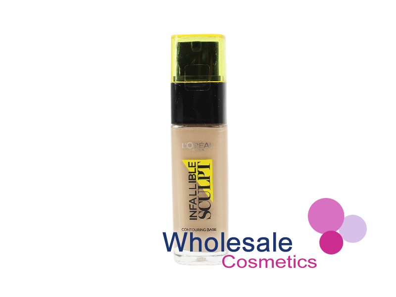 6 x L'Oreal Infallible Sculpt Contouring Base Foundation - 03 MEDIUM DARK