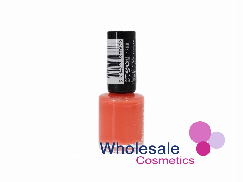 9 x Rimmel Nail Polish 60 Seconds - 404 ORA-NGY VIBE