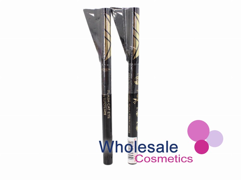 10 x L'Oreal Flash Cat Eyes Liquid Winged Eyeliner - BLACK