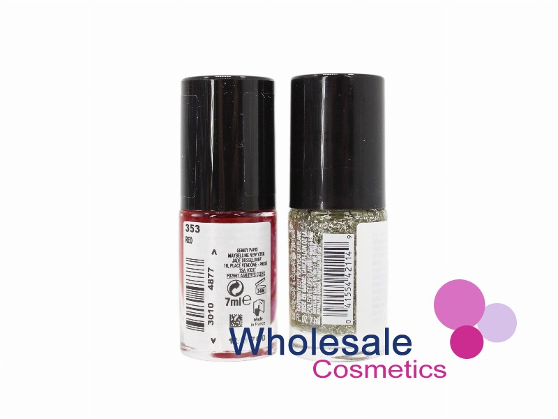 3 x Maybelline Colorshow Duo Nail Polish - SLEIGH BELLS BLING