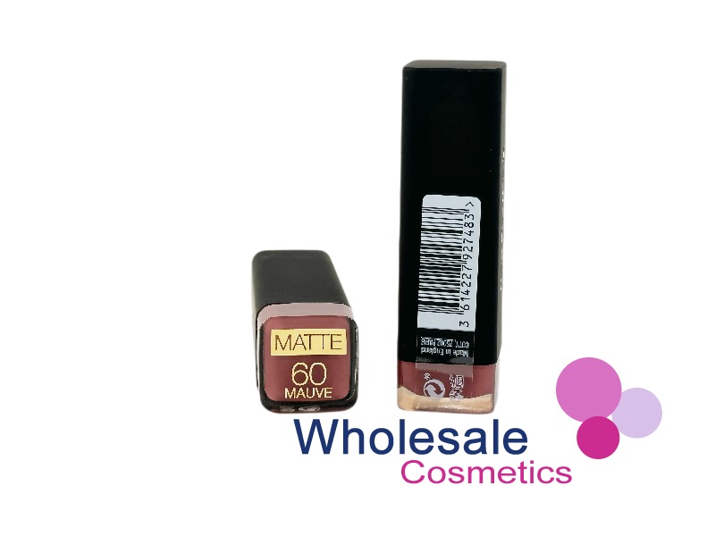 9 x Max Factor Colour Elixir Velvet Matte Lipsticks - 60 MAUVE