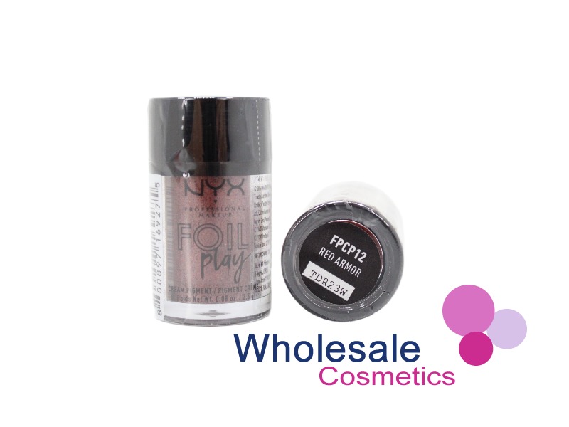 9 x NYX Professional Makeup Foil Play Cream Pigments - 12 RED ARMOR
