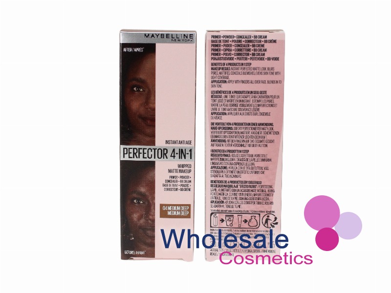 6 x Maybelline Instant Anti Age Perfector 4-in-1 Whipped Matte Makeup - 04 MEDIUM/DEEP