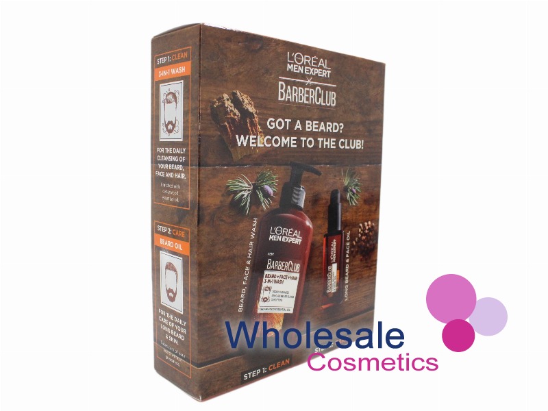 8 x L'Oreal Men Expert Barber Club Beard Care Kit