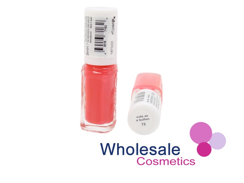 8 x Essie Mini Nail Polish 5ml - 73 CUTE AS A BUTTON
