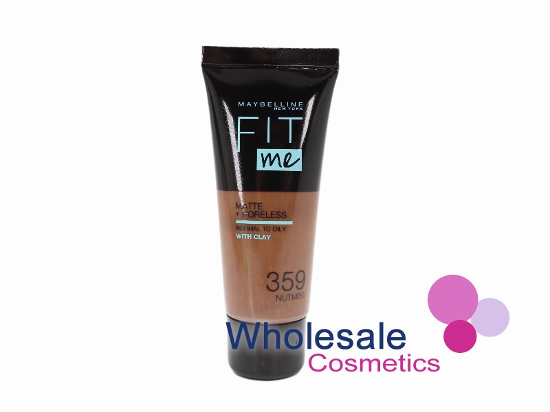 6 x Maybelline Fit Me Matte & Poreless Liquid Foundation - 359 NUTMEG