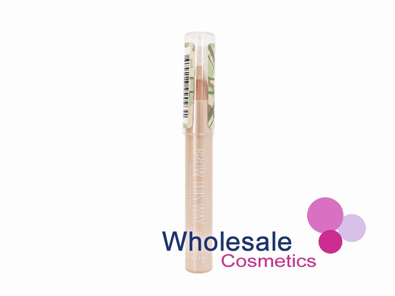 12 x Rimmel Brow This Way Highlightng Pencil - 002 SHIMMER (Green Case)