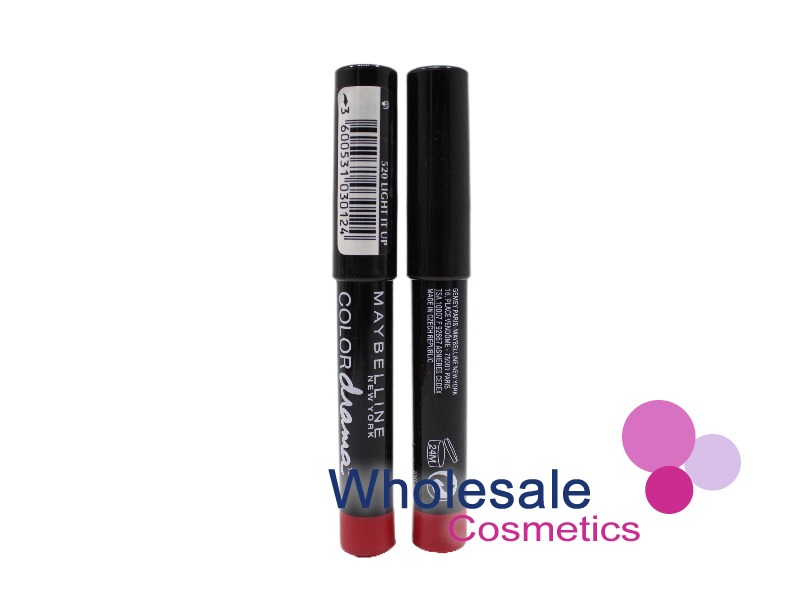 12 x Maybelline Color Drama Intense Velvet Lip Pencil - 520 LIGHT IT UP