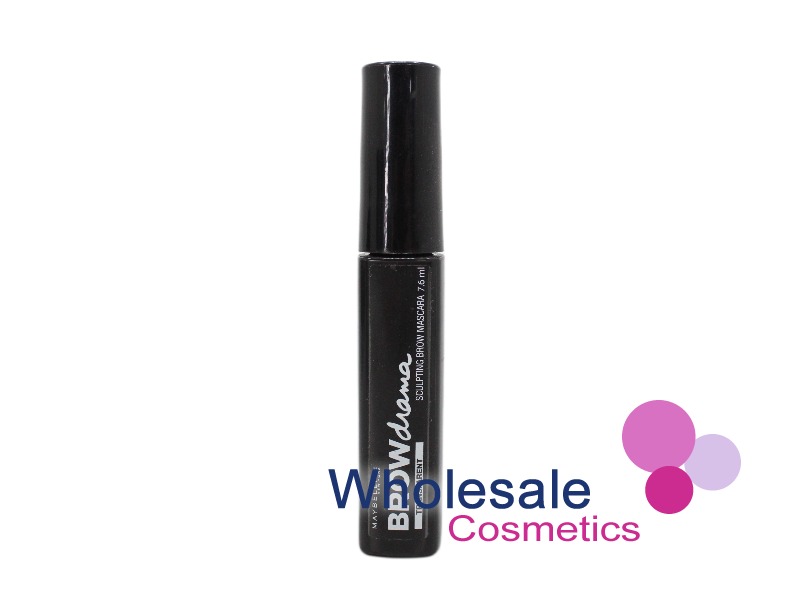 12 x Maybelline Brow Drama Sculpting Brow Mascara (7.6ml) - TRANSPARENT