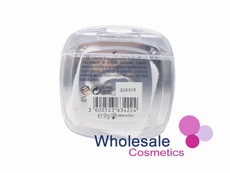 6 x L'Oreal Accord Parfait Powder - 10D/W DEEP GOLDEN