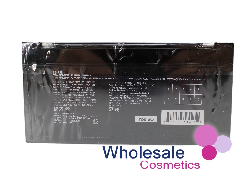 6 x NYX Professional Makeup Glitter Cream Pro Palette